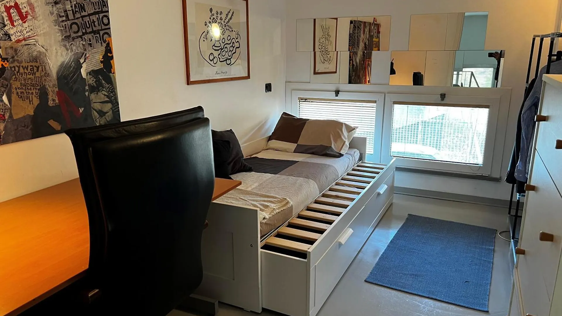 Ampio Loft Su Due Livelli Con Giardino Lägenhet Milano Italien